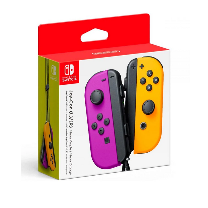 Reuse Chile Nintendo Switch Joy con Neon Purple/Orange (L/R) Openbox