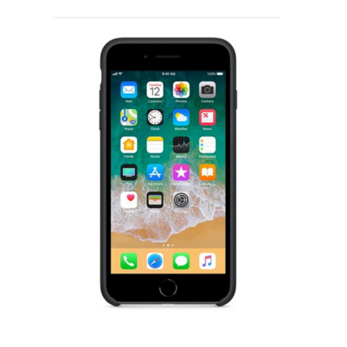 Reuse Chile Carcasa Silicona Apple Iphone 7 Plus/8 Plus Negro Openbox