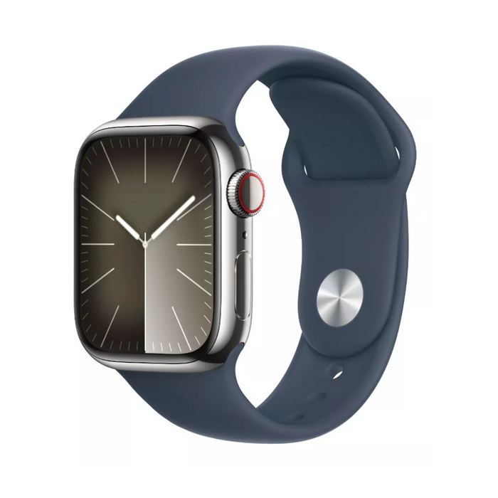 Reuse Chile Apple Watch Series 9 (41mm, GPS+Cellular) Caja de Acero Inoxidable Plata Openbox