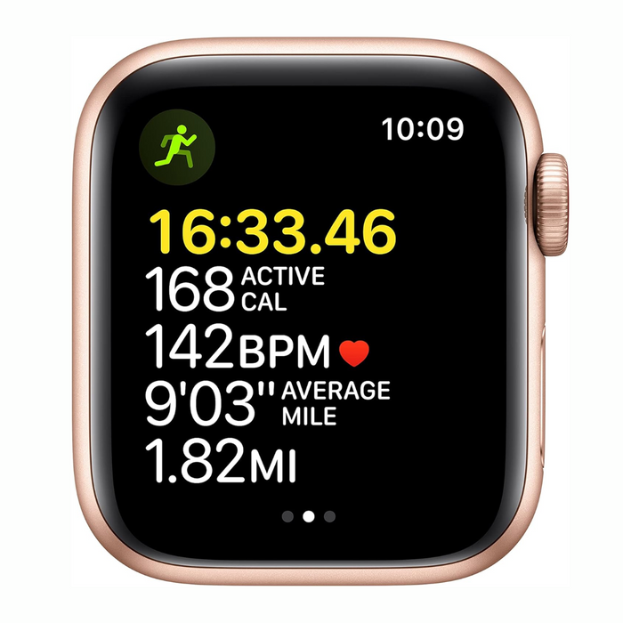 Reuse Chile Apple Watch SE 2020 (44mm, GPS+Cellular) - Caja de Aluminio Oro Reacondicionado