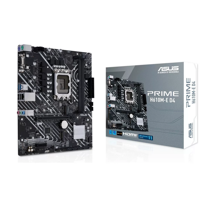 Reuse Chile Placa Madre Asus Prime H610M-E D4 Openbox