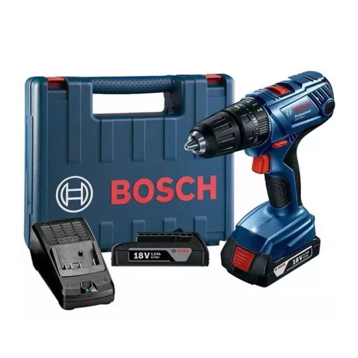 Reuse Chile Kit Bosch Taladro Atornillador Gsb 180-li 18v 1 Batería+ Maletín+23 Accesorios Openbox