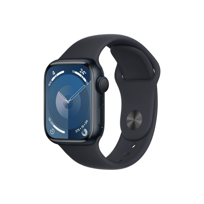 Reuse Chile Apple Watch S9 (41mm, GPS)  - Caja de Aluminio con Correa Deportiva S/M Negro Openbox