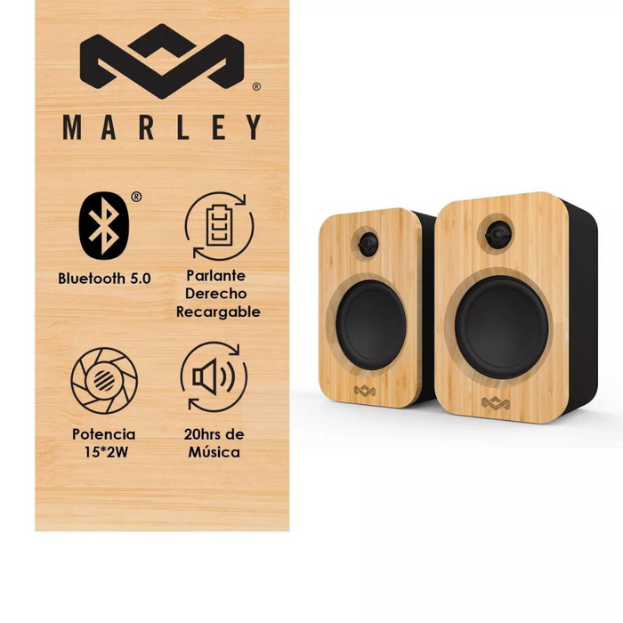 Reuse Chile Parlante marley Get Together Duo EM-JA019-SB openbox