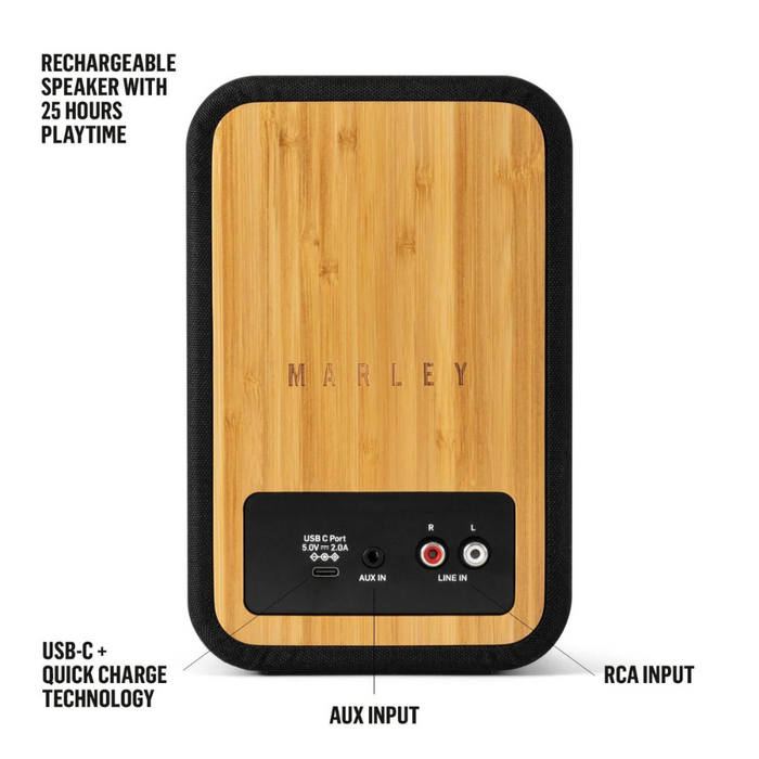 Reuse Chile Parlantes Marley Bluetooth Get Together Solo Openbox