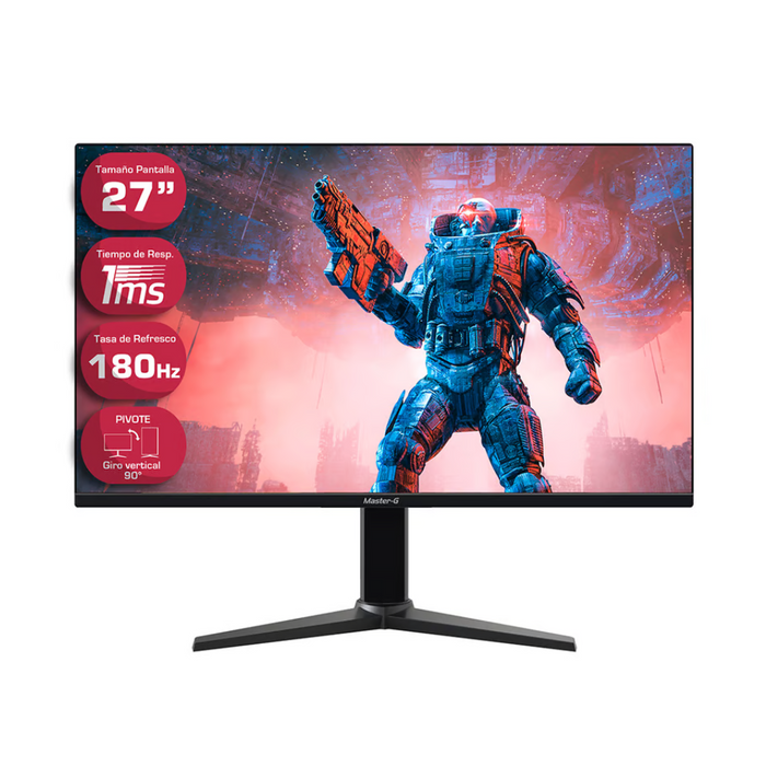 Reuse Chile Monitor master-g Gamer 27" Full HD Posición Vertical 180Hz openbox