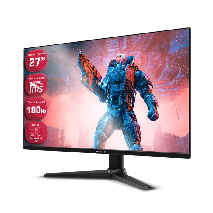 Reuse Chile Monitor master-g Gamer 27" Full HD Posición Vertical 180Hz openbox