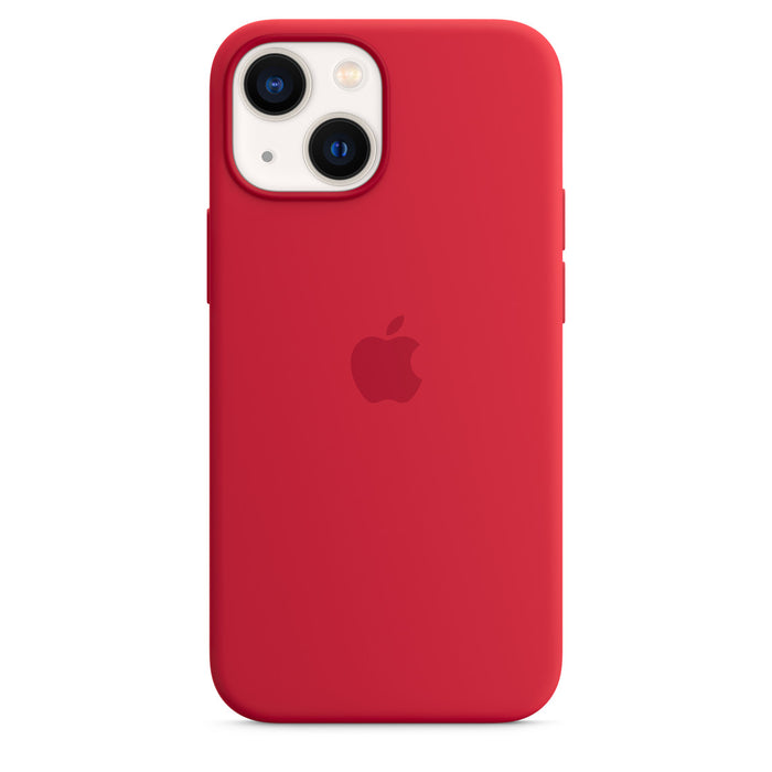 Reuse Chile Carcasa de silicona con MagSafe para el iPhone 13 Mini Rojo Openbox