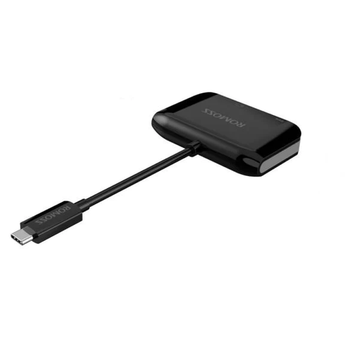 Reuse Chile Adaptador multipuerto Romoss USB - C 3.1 tipo C VGA/USB - A/USB - C 3.0 Openbox - Reuse Chile