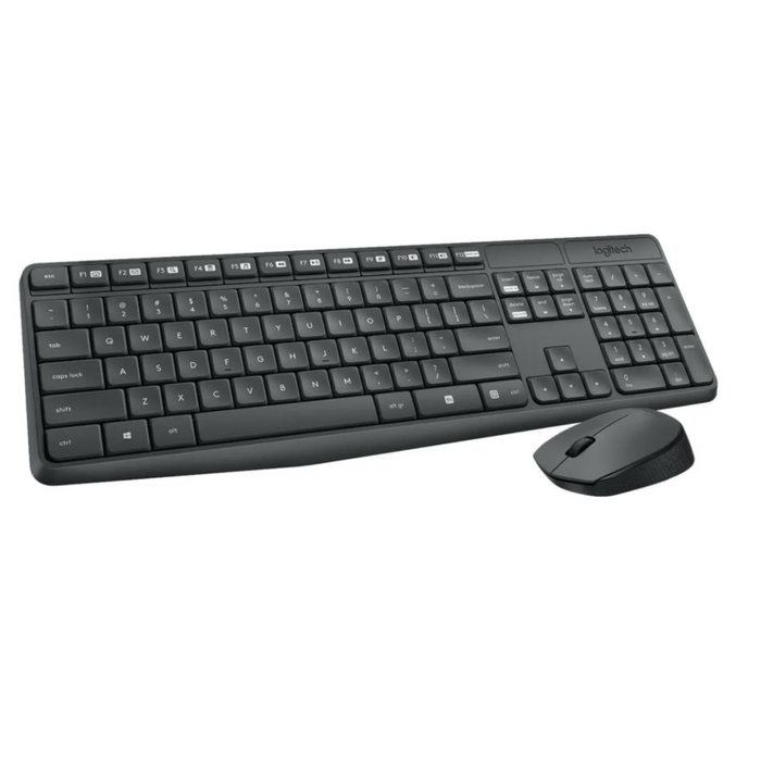 Reuse Chile Kit Combo Teclado y Mouse Inalambrico Logitech MK235 Openbox