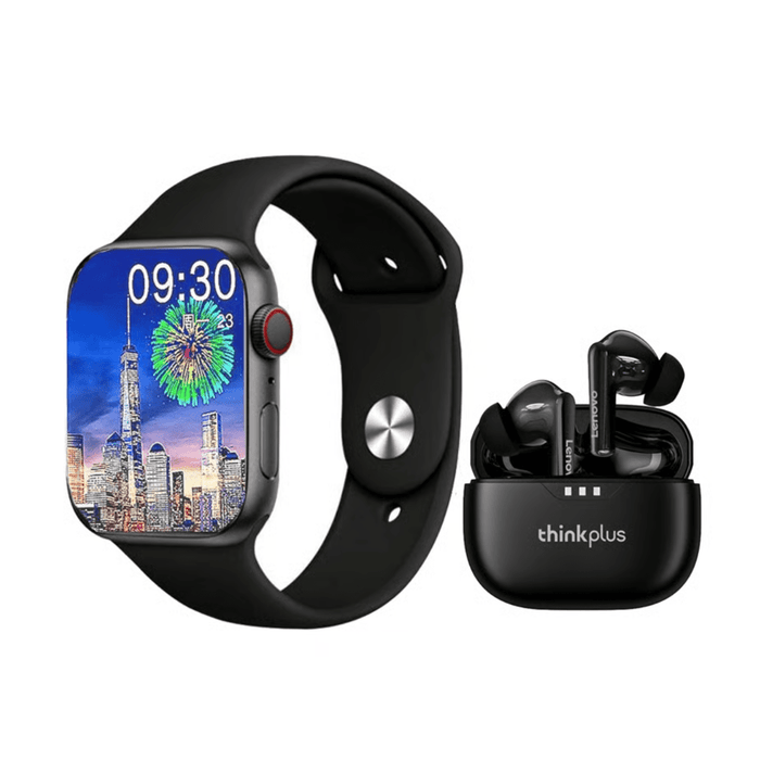 Reuse Chile Kit Audífonos Lenovo LP3 Pro TWS + Smartwatch Toumi Watch Openbox - Reuse Chile